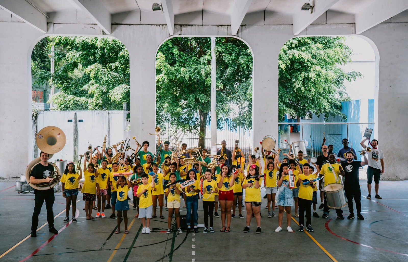 DYJA Delighted to support Favela Brass